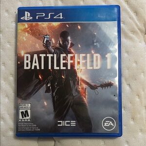 Battlefield 1 for PS4 - Blue Case